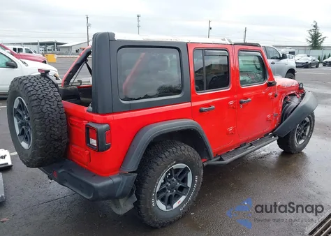 2021 Jeep Wrangler Unlimited Rubicon 4X4 from USA, damaged, VIN 1C4HJXFG0MW841672